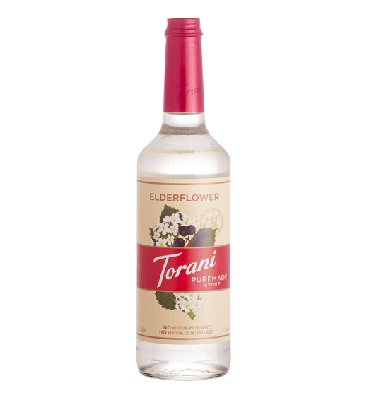 Torani Puremade Elderflower Flavoring Syrup 750 mL