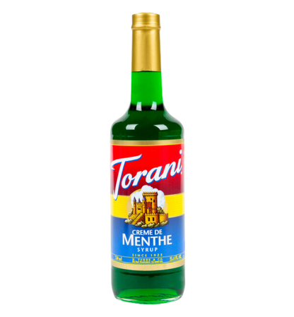 Torani Puremade Creme de Menthe Flavoring Syrup 750 mL