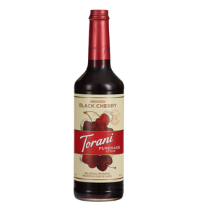 Torani Puremade Smoked Black Cherry Flavoring Syrup 750 mL