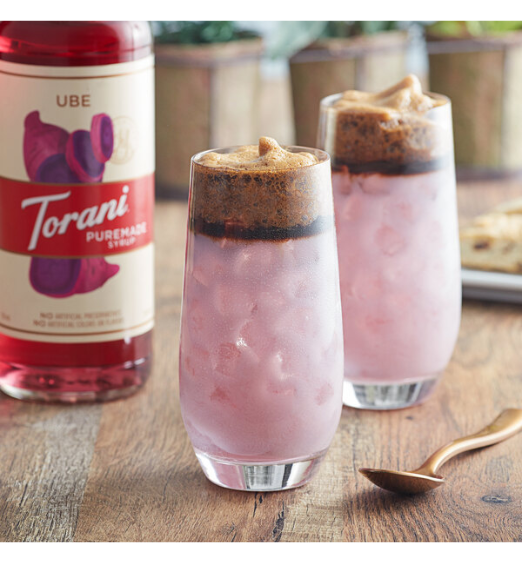Torani Puremade Ube Flavoring Syrup 750 mL