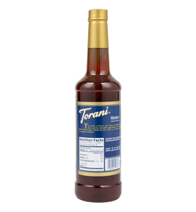 Torani Honey Sweetener Flavoring Syrup 750 mL Plastic Bottle