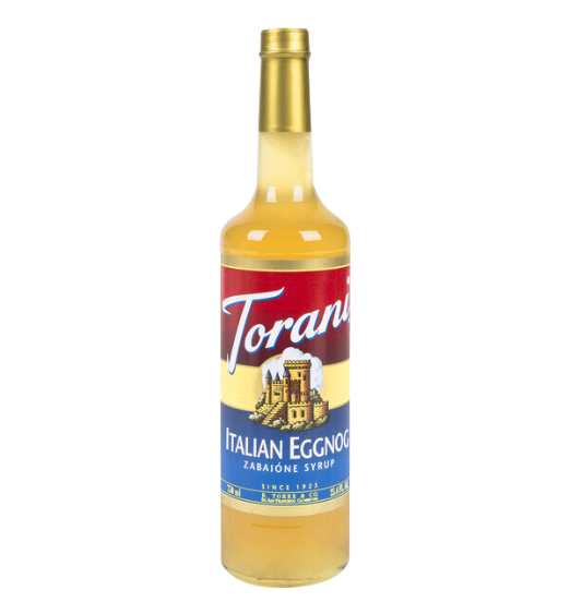 Torani Italian Eggnog Flavoring Syrup 750 mL