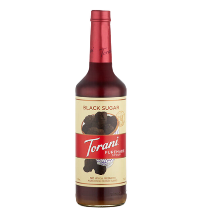 Torani Puremade Black Sugar Flavoring Syrup 750 mL