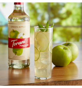 Torani Puremade Green Apple Flavoring Syrup 750 mL