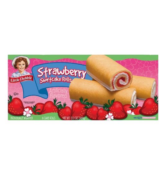 Little Debbie Strawberry Shortcake Rolls 13 oz - 3 pack