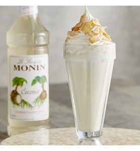 Monin Premium Coconut Flavoring Syrup 1 Liter