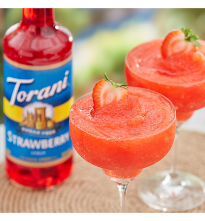 Torani Sugar Free Strawberry Flavoring / Fruit Syrup 750 mL