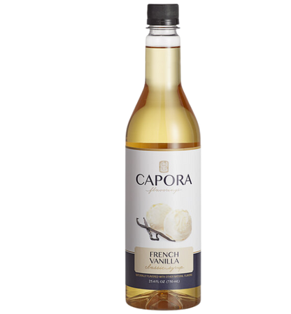 Capora French Vanilla Flavoring Syrup 750 mL