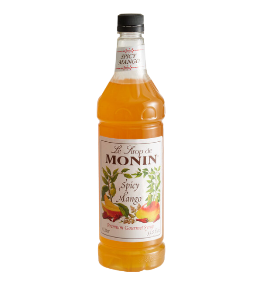 Monin Premium Spicy Mango Flavoring Syrup 1 Liter