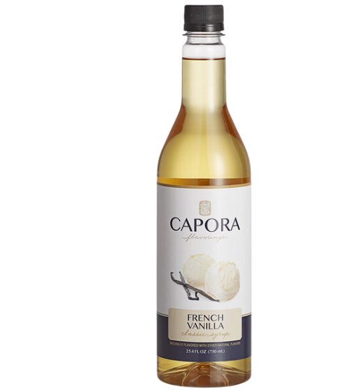 Capora Sugar Free Caramel Flavoring Syrup 750 mL