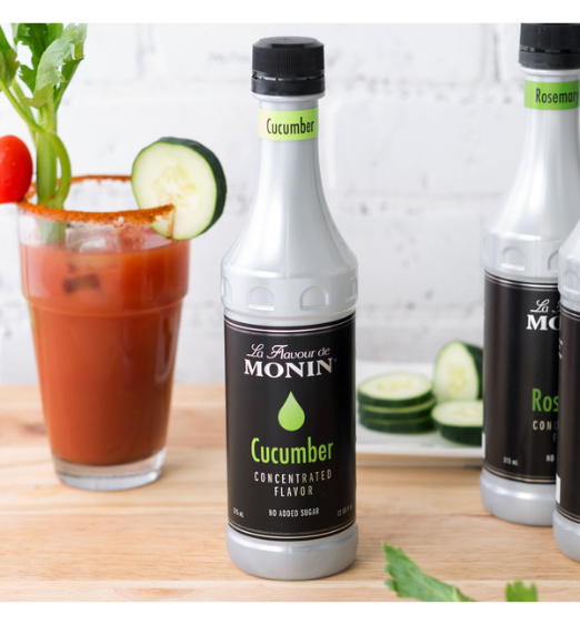 Monin Cucumber Concentrated Flavor 375 mL