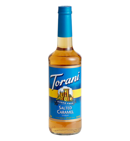 Torani Sugar Free Salted Caramel Flavoring Syrup 750 mL