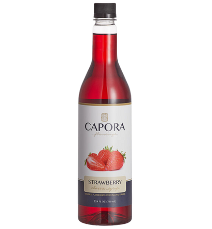 Capora Strawberry Flavoring Syrup 750 mL