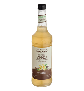 Monin Zero Calorie Natural Vanilla Flavoring Syrup 750 mL