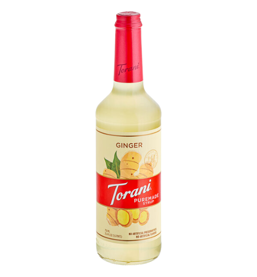 Torani Puremade Ginger Flavoring Syrup 750 mL