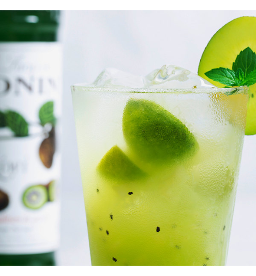 Monin Premium Kiwi Flavoring / Fruit Syrup 750 mL