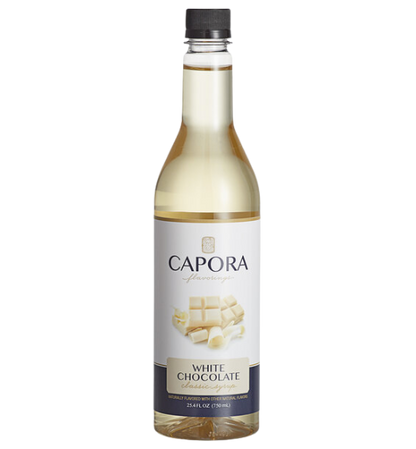 Capora White Chocolate Flavoring Syrup 750 mL