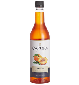 Capora Peach Flavoring Syrup 750 mL