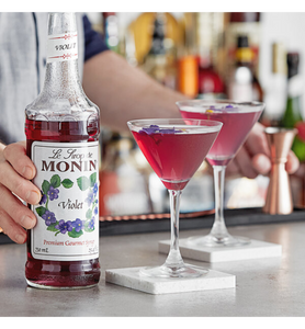 Monin Premium Violet Flavoring Syrup 750 mL