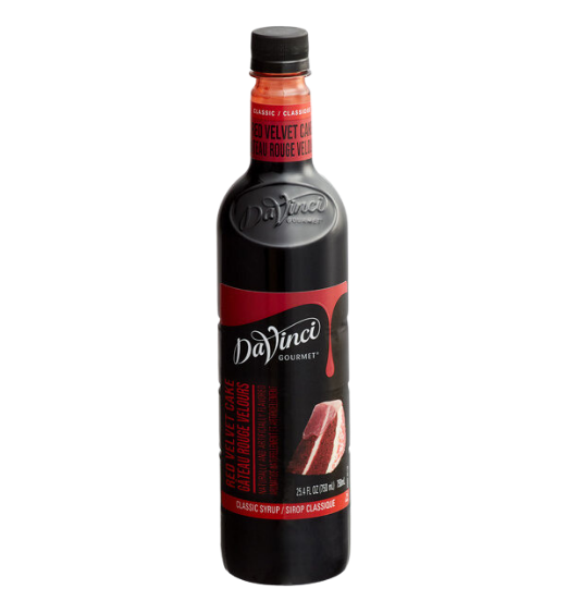 DaVinci Gourmet Classic Red Velvet Cake Flavoring Syrup 750 mL