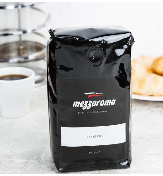 Ellis Mezzaroma Dark Regular Ground Espresso 12 oz.