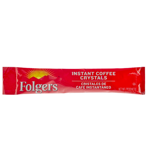 Folgers Classic Roast Instant Coffee Packets - 192/Case