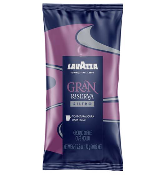 Lavazza Gran Riserva Filtro Coffee Packet 2.5 oz. - 18/Case