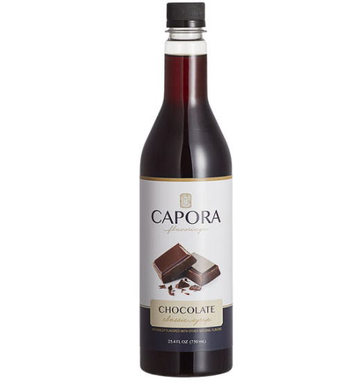 Capora Chocolate Flavoring Syrup 750 mL