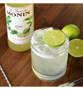 Monin Premium Lime Flavoring / Fruit Syrup 750 mL