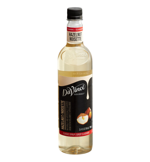 DaVinci Gourmet Classic Hazelnut Flavoring Syrup 750 mL
