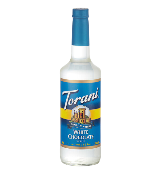 Torani Sugar Free White Chocolate Flavoring Syrup 750 mL