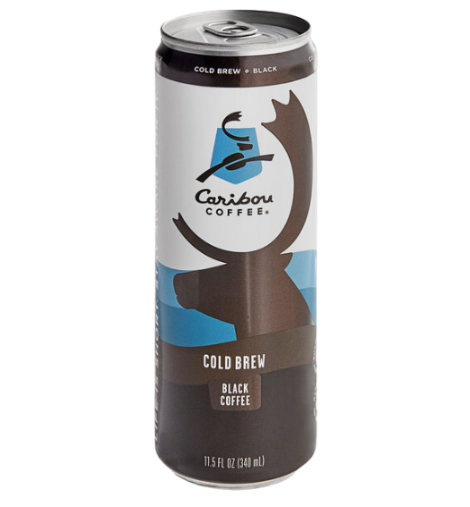 Caribou Cold Brew Black Coffee 11.5 fl. oz. - 12/Case