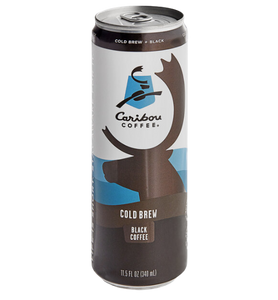Caribou Cold Brew Black Coffee 11.5 fl. oz. - 12/Case