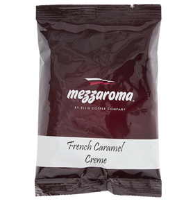 Ellis Mezzaroma French Caramel Creme Coffee Packet 2.5 oz. - 24/Case
