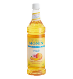 Load image into Gallery viewer, Monin Sugar Free Peach Flavoring / Fruit Syrup 1 Liter
