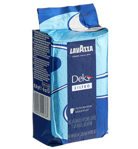 Lavazza Dek Filtro Decaf Coarse Ground Coffee 8 oz.