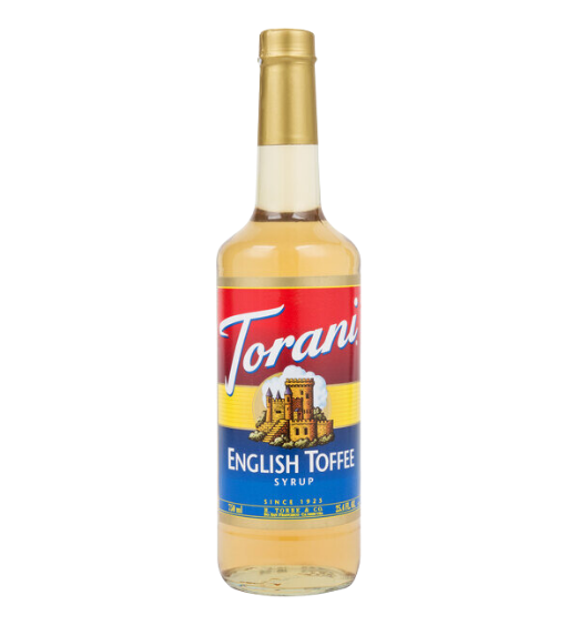 Torani English Toffee Flavoring Syrup 750 mL