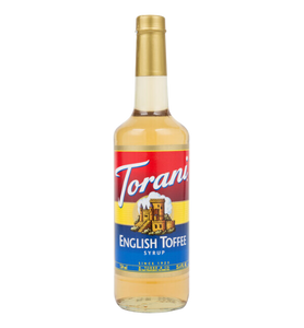 Torani English Toffee Flavoring Syrup 750 mL