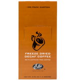 Load image into Gallery viewer, Ellis Freeze Dried Instant Decaf Coffee Packet - 100/Box
