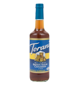 Torani Sugar Free Brown Sugar Cinnamon Flavoring Syrup 750 mL