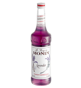 Monin Premium Lavender Flavoring Syrup - 750 mL