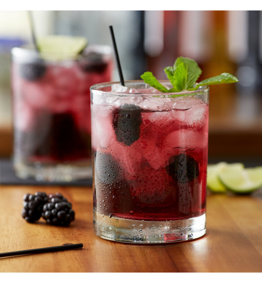 Monin Premium Wild Blackberry Flavoring Syrup 1 Liter