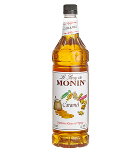Monin Premium Caramel Flavoring Syrup 1 Liter