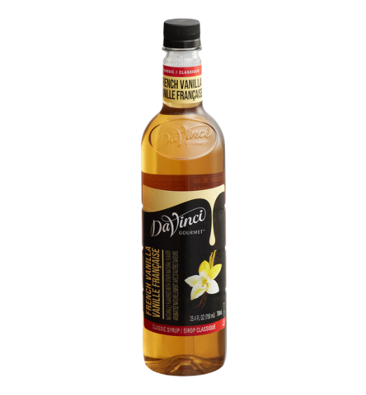 DaVinci Gourmet Classic French Vanilla Flavoring Syrup 750 mL