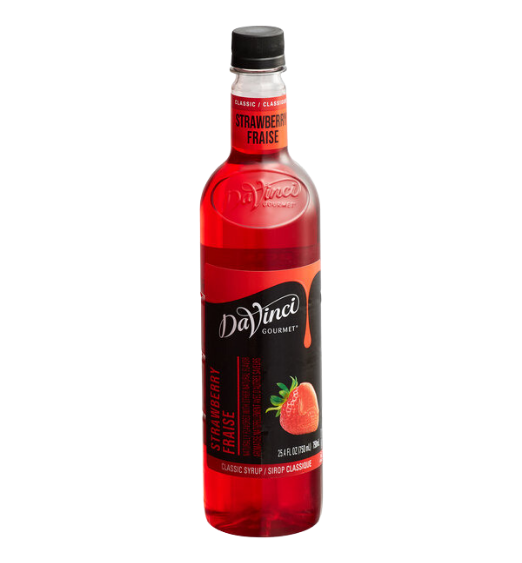 DaVinci Gourmet Classic Strawberry Flavoring / Fruit Syrup 750 mL