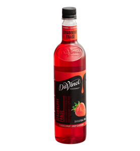DaVinci Gourmet Classic Strawberry Flavoring / Fruit Syrup 750 mL