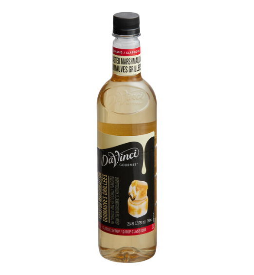 DaVinci Gourmet Classic Toasted Marshmallow Flavoring Syrup 750 mL
