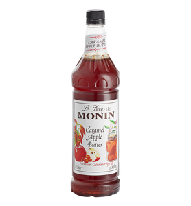 Monin Premium Caramel Apple Butter Flavoring Syrup 1 Liter