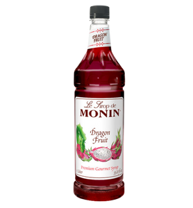 Monin Premium Dragon Fruit Flavoring Syrup 1 Liter