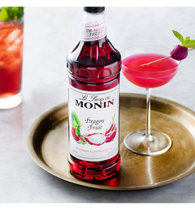Monin Premium Dragon Fruit Flavoring Syrup 1 Liter